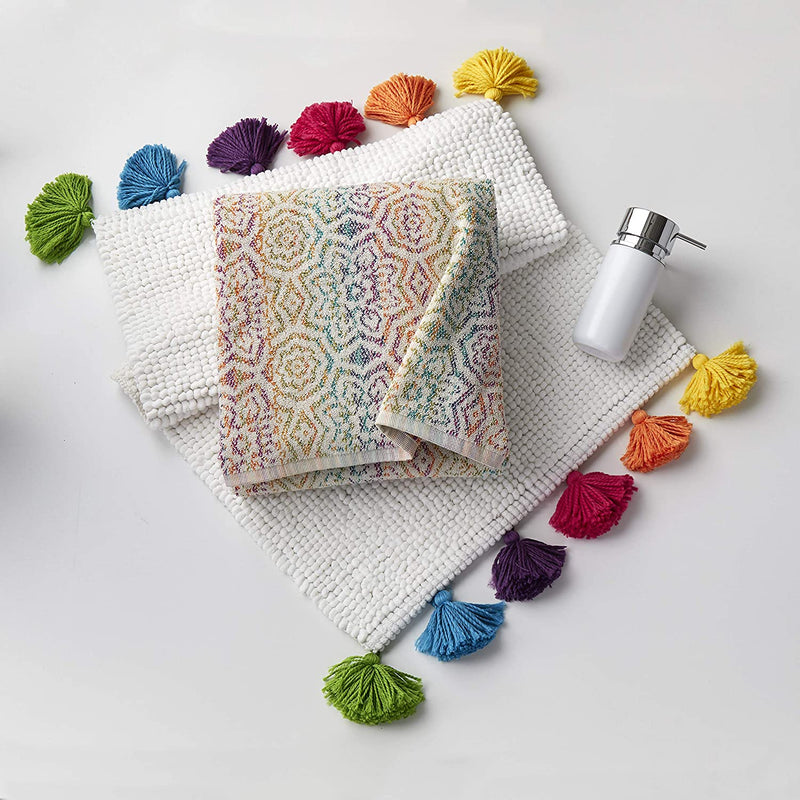 SKL Home by Saturday Knight Ltd. Rhapsody Bath Towel, Multicolored Home & Garden > Linens & Bedding > Towels Saturday Knight Ltd.   