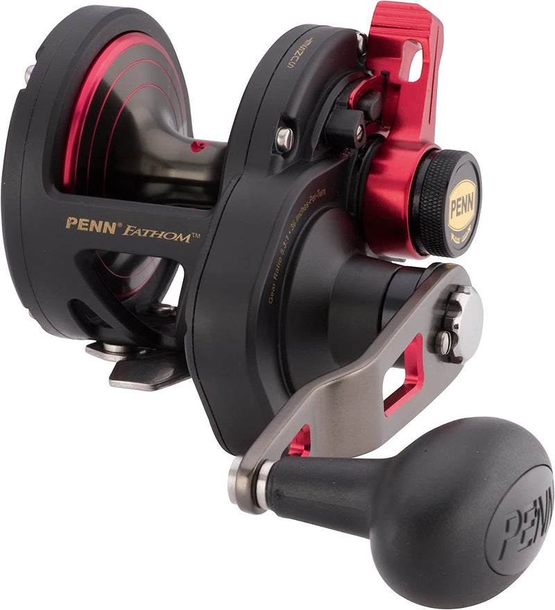 Penn Fathom Lever Drag Sporting Goods > Outdoor Recreation > Fishing > Fishing Reels Pure Fishing Rods & Combos Fth25nld (Left Hand)  