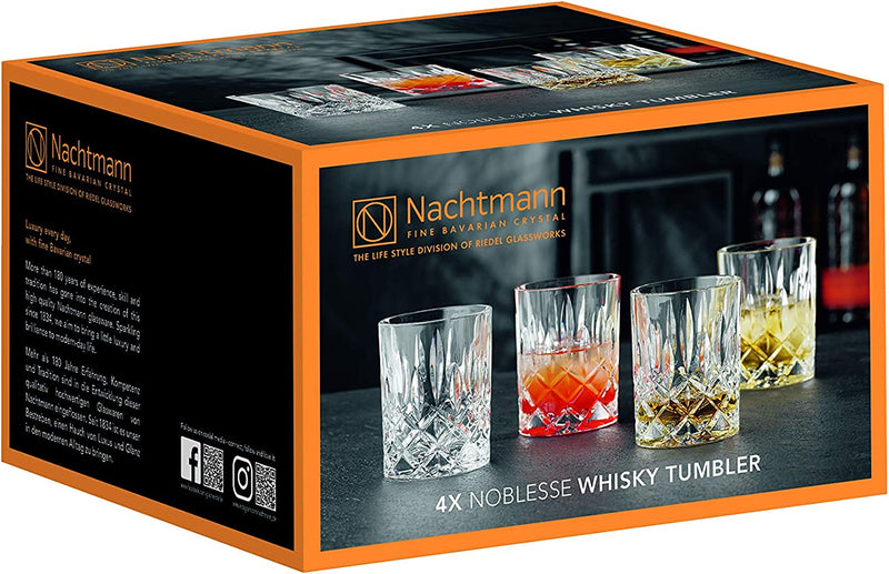 Nachtmann Noblesse Whisky Glass, Set of 4