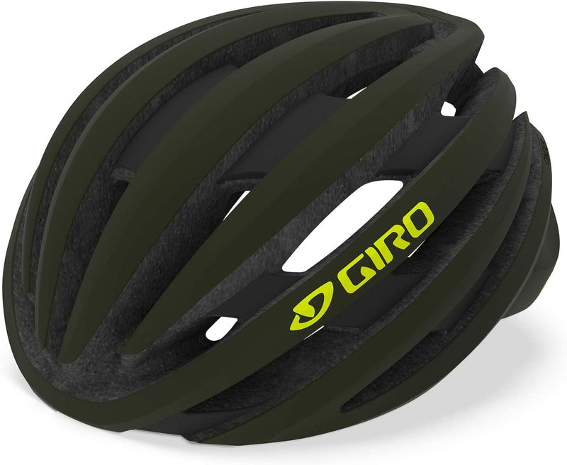 Giro Cinder MIPS Adult Road Cycling Helmet Sporting Goods > Outdoor Recreation > Cycling > Cycling Apparel & Accessories > Bicycle Helmets Giro Matte Olive/Citron (Discontinued) Small (51-55 cm) 