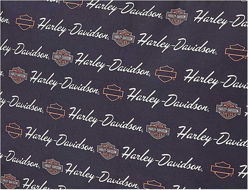 Harley-Davidson Signature Script Sports Duffel Bag W/Adjustable Strap - Black