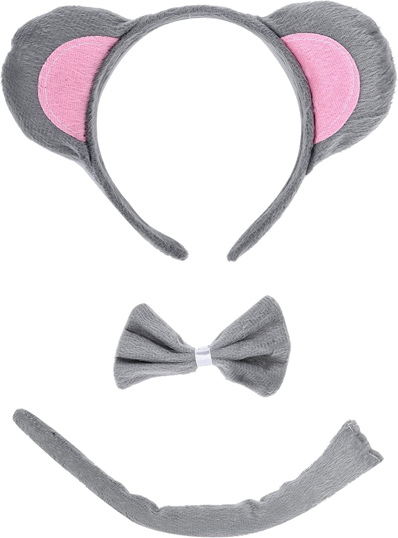 Kinzd Kids Mouse Dalmatian Puppy Dog Headband Ears Tail Halloween Dress up Costume  kinzd   