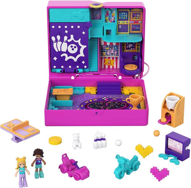 Polly Pocket Doll and Accessories, Compact with Micro Bella and Friend Dolls, 5 Reveals, Soccer Squad Sporting Goods > Outdoor Recreation > Winter Sports & Activities Mattel Arcade  