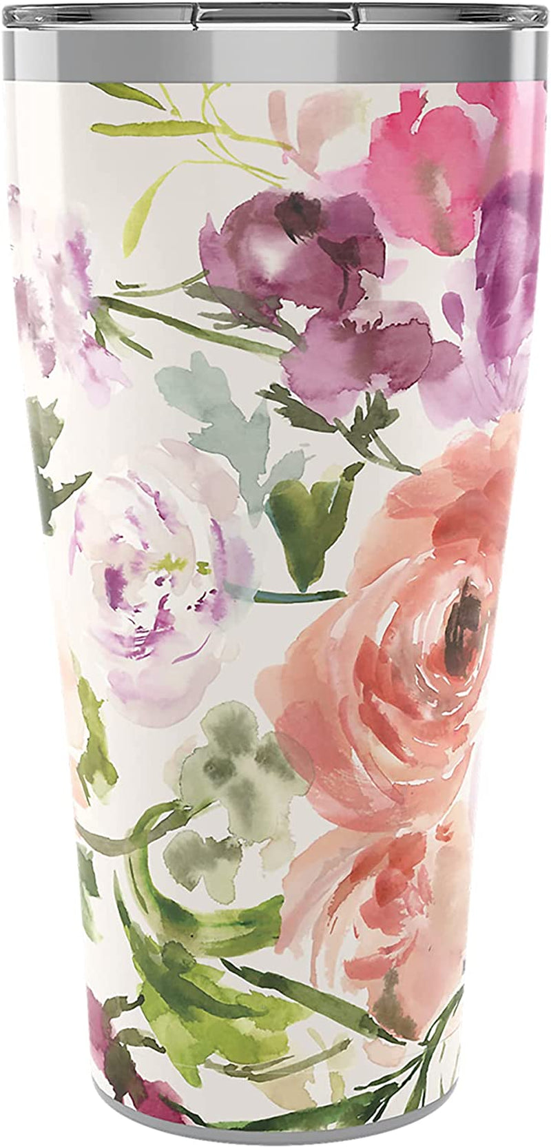 Tervis Made in USA Double Walled Kelly Ventura Floral Collection Insulated Tumbler Cup Keeps Drinks Cold & Hot, 16Oz 4Pk - Classic, Assorted Home & Garden > Kitchen & Dining > Tableware > Drinkware Tervis Heather Rose 30oz - Stainless Steel 