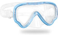 Muuxiins Kids Snorkel Mask Swimming Diving Mask Goggles with Nose Cover,Snorkel Gear Scuba Diving Snorkeling,Anti-Fog 180° Clear View Pool Swim Mask for Youth Children Junior Girls Boys Ages 5-15 Sporting Goods > Outdoor Recreation > Boating & Water Sports > Swimming > Swim Goggles & Masks MuuXiinS Blue  