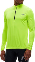 XGC Men'S Short/Long Sleeve Cycling Jersey Bike Jerseys Cycle Biking Shirt with Quick Dry Breathable Fabric Sporting Goods > Outdoor Recreation > Cycling > Cycling Apparel & Accessories XGC 039 Green XX-Large 