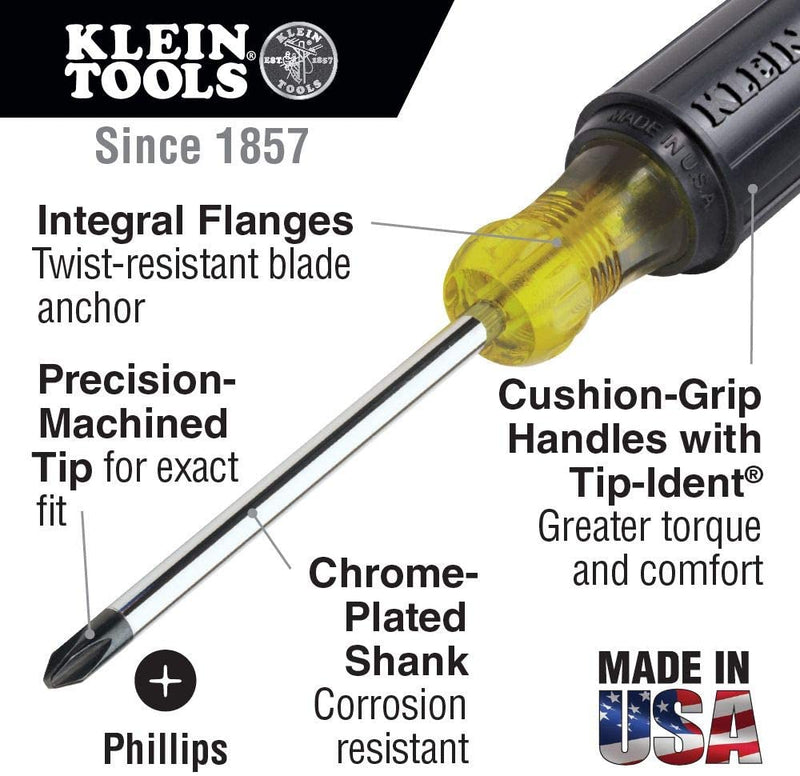 Klein Tools 92906 Tool Set, Basic Tool Kit Has Klein Tools Hand Tools for Apprentice or Home: Pliers, Wire Stripper / Cutter, Screwdrivers, 6-Piece Sporting Goods > Outdoor Recreation > Fishing > Fishing Rods Klein Tools   