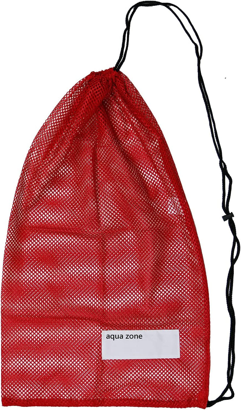Mesh Bag Drawstring Sports Equipment Bags for Swimming Beach Diving Travel Gym Sporting Goods > Outdoor Recreation > Boating & Water Sports > Swimming Teng Xin   