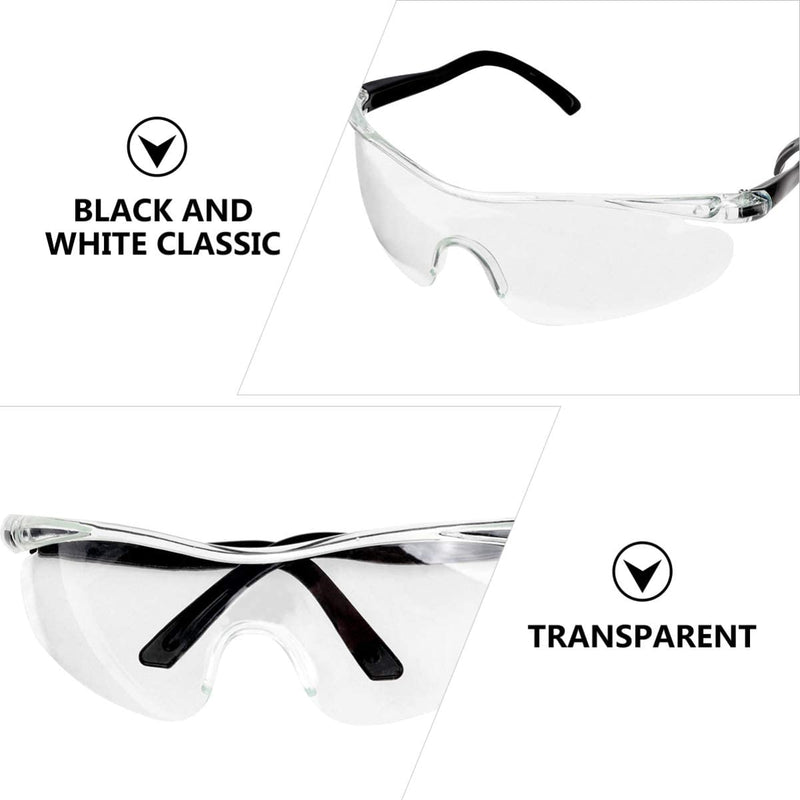 TOYANDONA 3Pcs Kids Safety Glasses Transparent Full Eyes Protective Prevent Droplets Waterproof Shooter Goggle Eyewear for Boys Girls Pool Swimming Party Sporting Goods > Outdoor Recreation > Cycling > Cycling Apparel & Accessories TOYANDONA   
