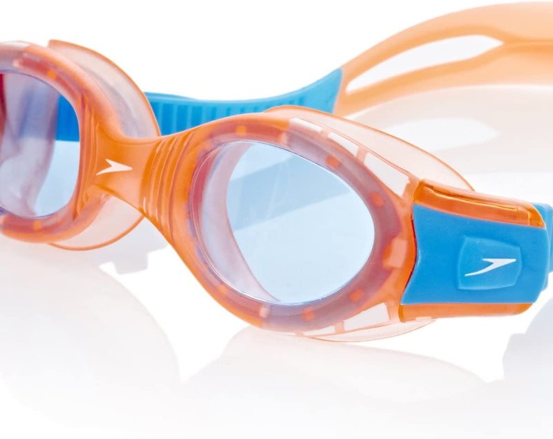 Speedo Junior Futura Biofuse Swimming Goggles One Size Orange/Blue Sporting Goods > Outdoor Recreation > Boating & Water Sports > Swimming > Swim Goggles & Masks Speedo   