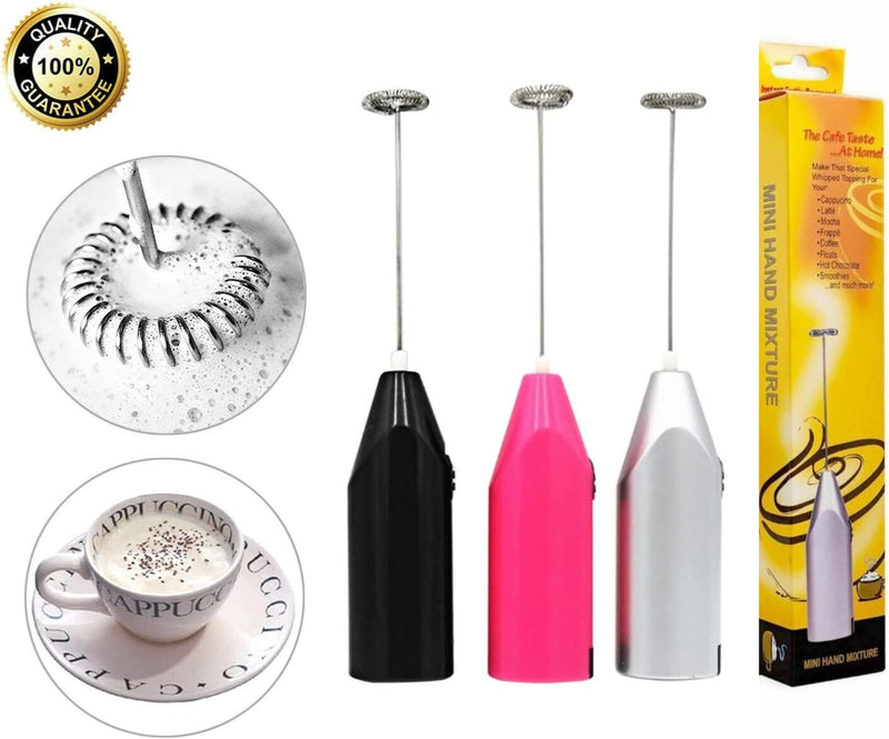 Electric Egg Beater DIY Cake Tool Kitchen Food Mixer-Home Appliances Mixers Chocolate Egg Coffee Beater Electric Whisk Warewith Frother Wand Handheld Battery Operated Foam Maker |Latte Stirrer(Silver) Home & Garden > Kitchen & Dining > Kitchen Tools & Utensils Generic   