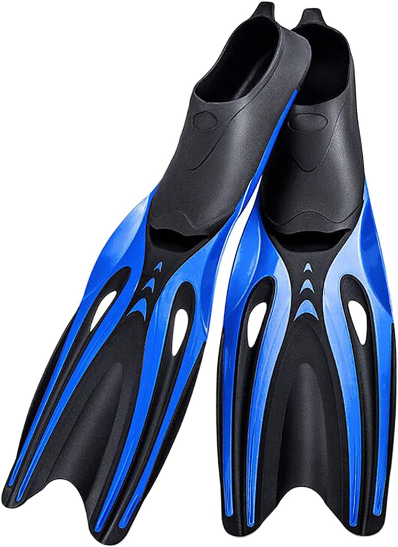 Colcolo Snorkel, Swim for Snorkeling Diving Adult Men Women Open Swimming Flippers Snorkeling Equipment, Blue Black S Sporting Goods > Outdoor Recreation > Boating & Water Sports > Swimming Colcolo   