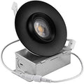 (4 Pack)4 Inch 3CCT Black Gimbal LED Recessed Light,12W 100W Eqv,Ic Rated,3 Colors 2700K/3000K/4000K,1000Lm High Brightness,Cri90+ Airtight Dimmable Adjustable Rotatable Downlight Lighting Fixture Home & Garden > Lighting > Flood & Spot Lights NICKLED 3000k-warm Light 1Pack 