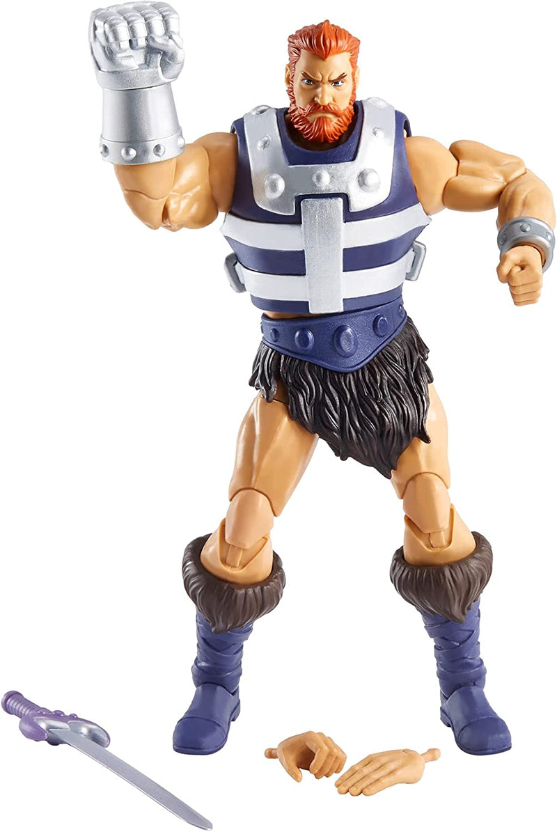 Masters of the Universe Masterverse New Eternia He-Man Action Figure with Accessories, 7-Inch Motu Collectible Gift for Fans 6 Years Old & Up Sporting Goods > Outdoor Recreation > Winter Sports & Activities Mattel Masterverse Fisto  