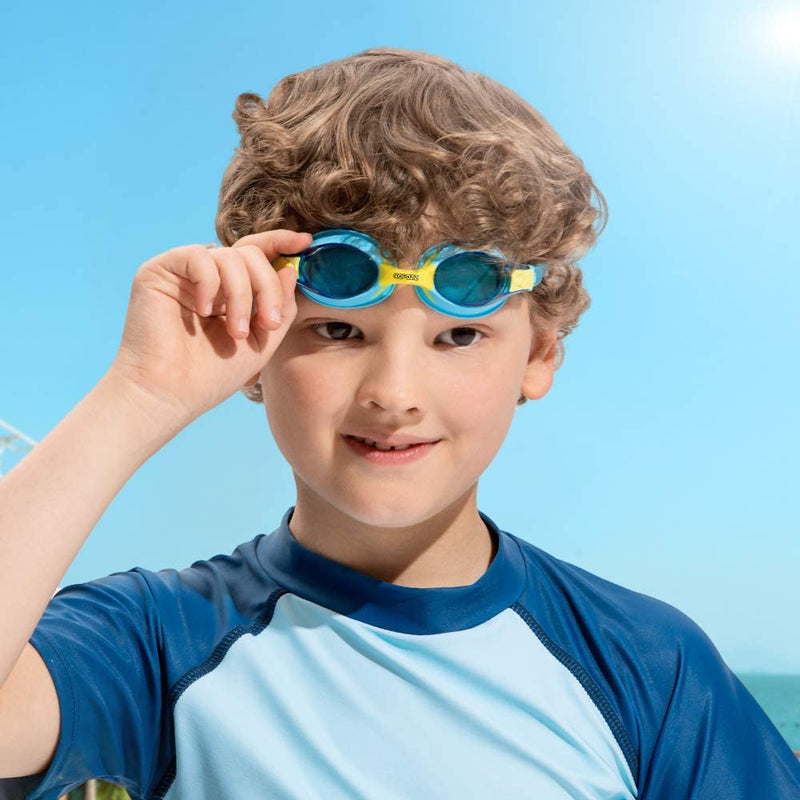 COPOZZ Kids Swimming Goggles, Toddler Swim Goggles No Leaking anti Fog for Boys Girls(Age 3-12) Sporting Goods > Outdoor Recreation > Boating & Water Sports > Swimming > Swim Goggles & Masks COPOZZ   