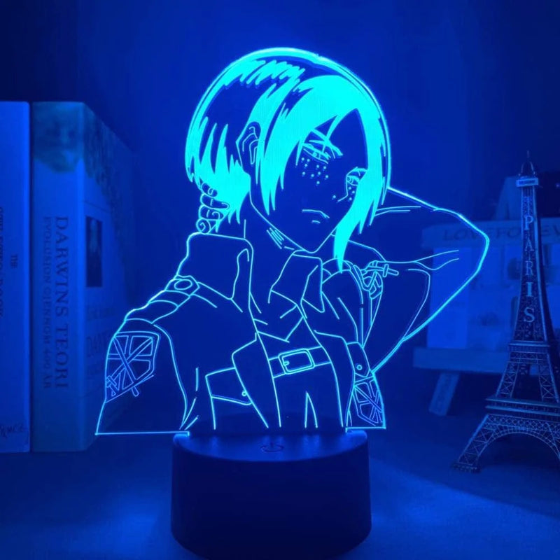 3D Anime Night Light Gifts 16 Color Change Lamp for Home Room Decor Light Child Gift LED Home & Garden > Lighting > Night Lights & Ambient Lighting xuemml   