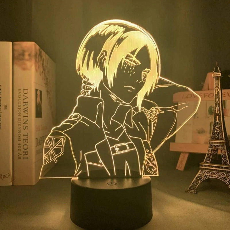 3D Anime Night Light Gifts 16 Color Change Lamp for Home Room Decor Light Child Gift LED