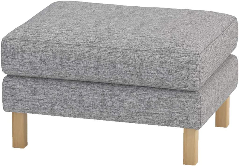The Heavy Duty Polyester Karlstad Corner Sofa Cover ( 2+3 / 3+2 ) Replacement, Is Custom Made Compatible for IKEA Karlstad Sectional Slipcover Replacement (Light Gray Polyester Sectional)