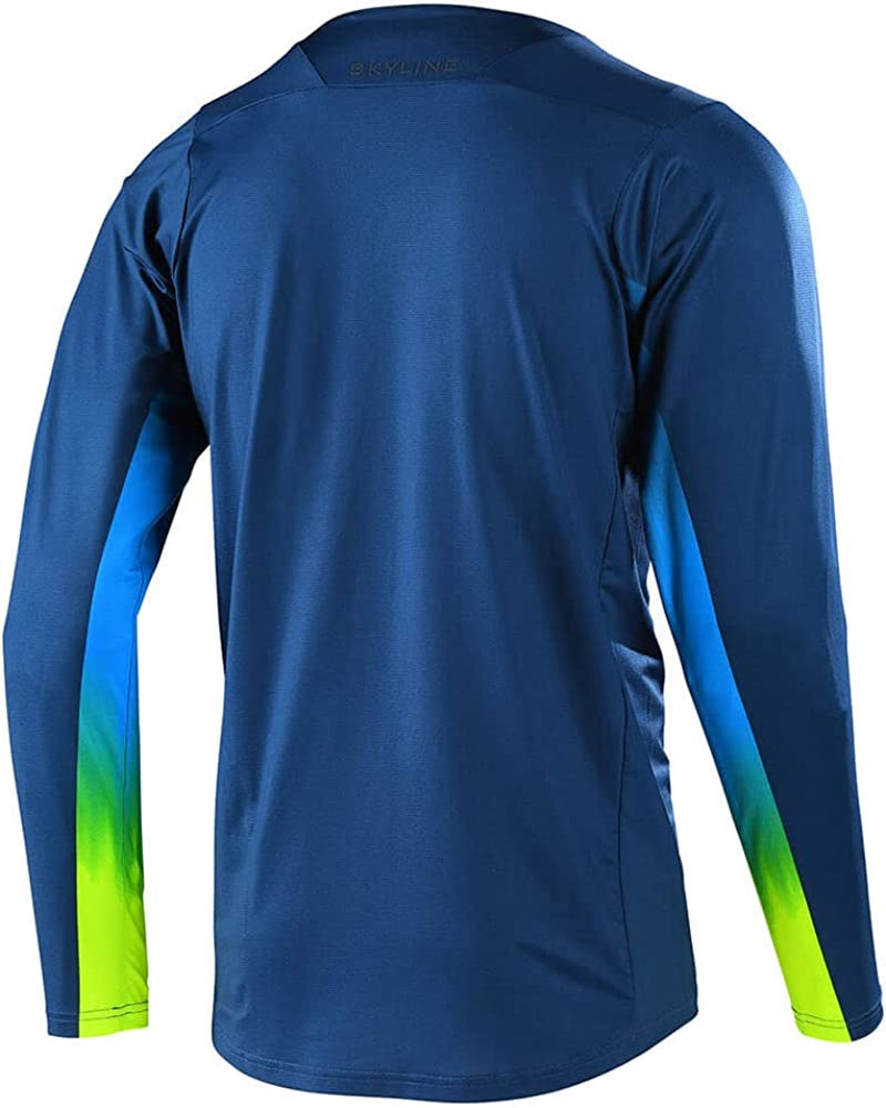 Troy Lee Designs Cycling MTB Bicycle Mountain Bike Jersey Shirt for Men, Skyline Tie Dye LS Sporting Goods > Outdoor Recreation > Cycling > Cycling Apparel & Accessories Troy Lee Designs   
