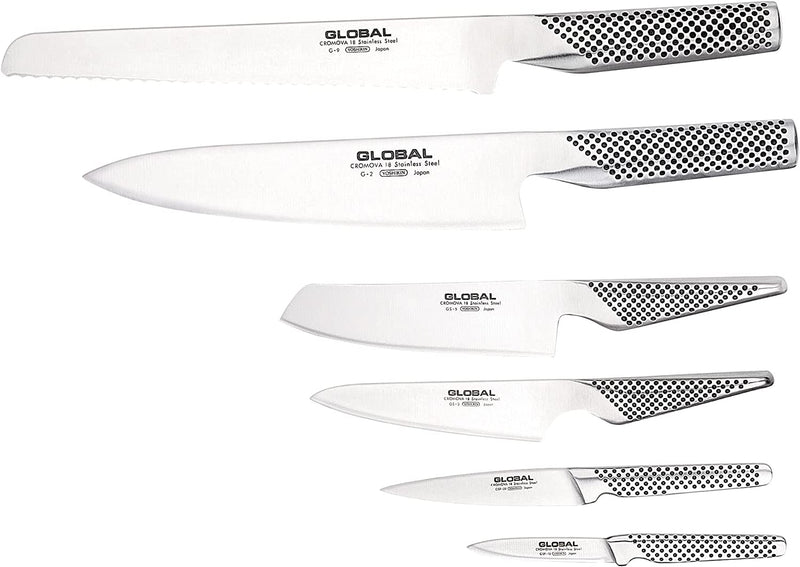 Global 7-Piece Ikasu Knife Block Set Home & Garden > Kitchen & Dining > Kitchen Tools & Utensils > Kitchen Knives Global   