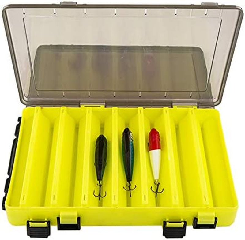Origlam Double Sided 14 Compartments Fishing Tackle Boxes Fishing Lure Box Organizer, Fishing Bait Tackle Storage Case, Container Box for Jewelry Beads Earring Hook Sporting Goods > Outdoor Recreation > Fishing > Fishing Tackle OriGlam   