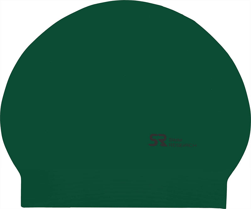 Swim Research Durable Solid Latex Swim Cap Sporting Goods > Outdoor Recreation > Boating & Water Sports > Swimming > Swim Caps Swim Research Green  