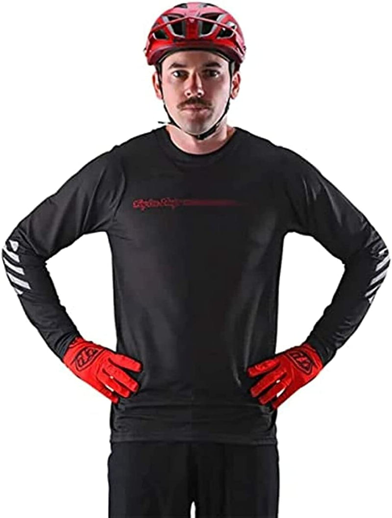 Troy Lee Designs Cycling MTB Bicycle Mountain Bike Jersey Shirt for Men, Skyline Air LS Sporting Goods > Outdoor Recreation > Cycling > Cycling Apparel & Accessories Troy Lee Designs   