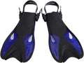 Wuxp Children Kids Adjustable Super-Soft Comfortable Snorkeling Swimming Fins Long Flippers Diving Training Equipment Adjustable Snorkel Fins for Snorkeling, Swimming A Sporting Goods > Outdoor Recreation > Boating & Water Sports > Swimming wuxp Blue Medium 