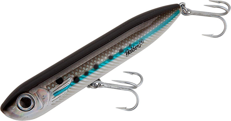 Heddon Chug'N Spook Popper Topwater Fishing Lure for Saltwater and Freshwater Sporting Goods > Outdoor Recreation > Fishing > Fishing Tackle > Fishing Baits & Lures Pradco Outdoor Brands Silver Mullet Chug'N Spook Jr (1/2 oz) 