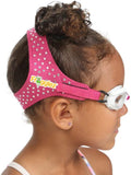 Frogglez Anti-Fog Swimming Goggles for Kids under 10 (Ages 3-10) Recommended by Olympic Swimmers; Premium Pain-Free Strap Sporting Goods > Outdoor Recreation > Boating & Water Sports > Swimming > Swim Goggles & Masks Frogglez Pink Glitz  