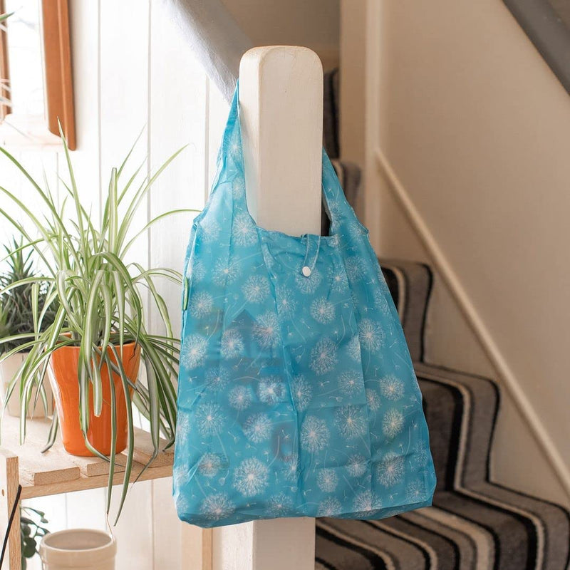 Eco Chic Lightweight Foldable Reusable Shopping Bag | Water Resistant Shopping Tote Bag | Made from Recycled Plastic Bottles Home & Garden > Decor > Decorative Jars ECO CHIC   