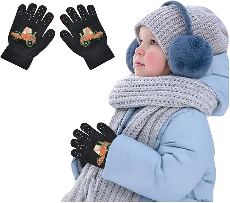 Gloves Mittens Fashion Printed Kids Gloves Belt Car Gloves Knitted Creative Mobile Screen Phone Gloves Mittens Women Sporting Goods > Outdoor Recreation > Boating & Water Sports > Swimming > Swim Gloves Bmisegm   