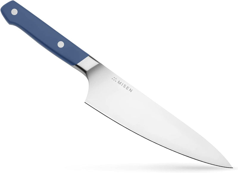 Misen 5.5 Inch Utility Knife - Medium Kitchen Knife for Chopping and Slicing - High Carbon Steel Sharp Cooking Knife, Blue Home & Garden > Kitchen & Dining > Kitchen Tools & Utensils > Kitchen Knives Misen Blue 6.8 Inch 