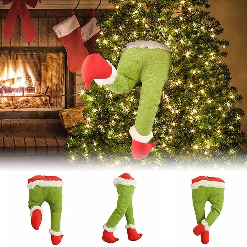 3Pcs Grinch Christmas Tree Topper, Furry Green Hand Head Leg for Grinch Christmas Tree Decorations, Dr. Seuss the Grinch Ornaments, Christmas Tree Ornaments for Christmas Party (Hand Head Leg) Home & Garden > Decor > Seasonal & Holiday Decorations& Garden > Decor > Seasonal & Holiday Decorations Meteor Shop   