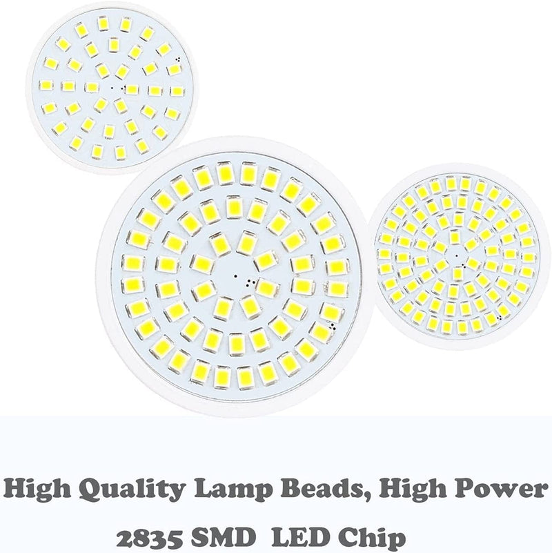 3W 5W 7W LED Spotlight Bulbs MR16 2835 SMD AC 110V 220V Bright Cool Warm White LED Lamp Energy Saving Spot Light for Home Office (Color : Onecolor, Size : 110V 3W)