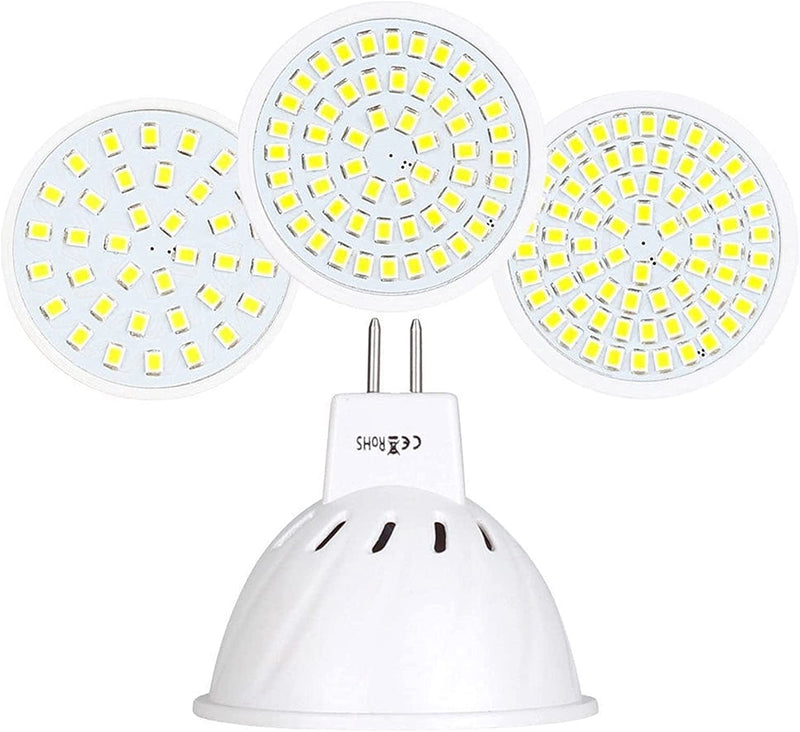 3W 5W 7W LED Spotlight Bulbs MR16 2835 SMD AC 110V 220V Bright Cool Warm White LED Lamp Energy Saving Spot Light for Home Office (Color : Onecolor, Size : 110V 5W)