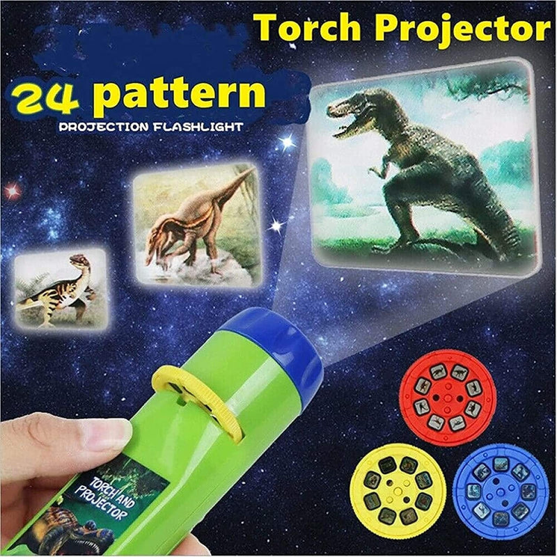 4 Pcs Kids Torch Projector Night Light Girls Xmas Gift, Brainstorm Toys Torch and Wall Projector Educational Toy,Animal Torches Lamp Flashlight ,Slide Projector Flashlight Flashlights Hardware > Tools > Flashlights & Headlamps > Flashlights Badimoo   