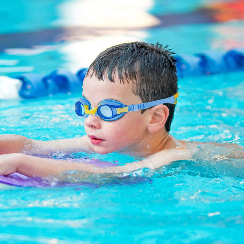 Portzon Unisex-Child Swim Goggles, anti Fog No Leaking Clear Vision Water Pool Swimming Goggles Home & Garden > Linens & Bedding > Bedding Portzon   