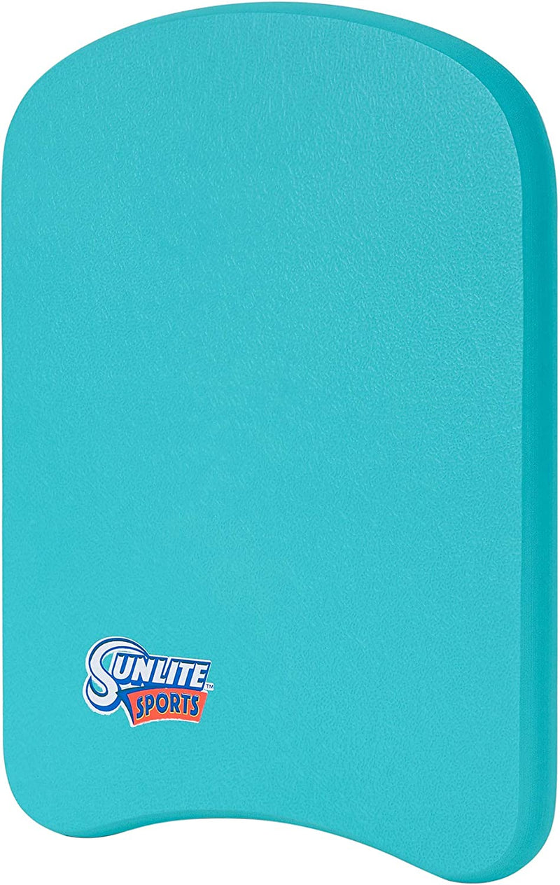 Sunlite Sports Swimming Kickboard with Ergonomic Grip Handles, One Size Fits All, for Children and Adults, Pool Training Swimming Aid, for Beginner and Advanced Swimmers Sporting Goods > Outdoor Recreation > Boating & Water Sports > Swimming Sunlite Sports Junior Aqua Blue  