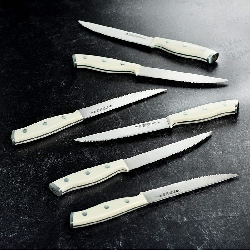 J.A. Henckels International 16 Piece Forged Accent Off-White Knife Block Set Home & Garden > Kitchen & Dining > Kitchen Tools & Utensils > Kitchen Knives Zwilling J.A. Henckels   
