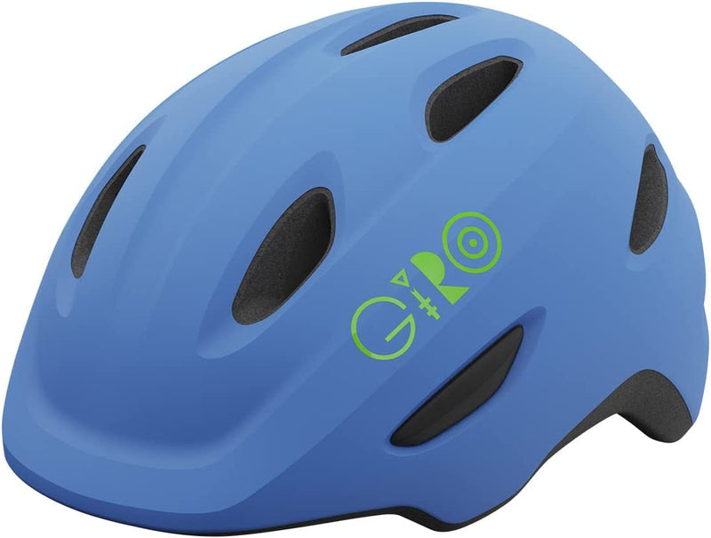 Giro Scamp MIPS Youth Recreational Cycling Helmet Sporting Goods > Outdoor Recreation > Cycling > Cycling Apparel & Accessories > Bicycle Helmets Giro Matte Blue/Lime (Discontinued) Small (49-53 cm) 