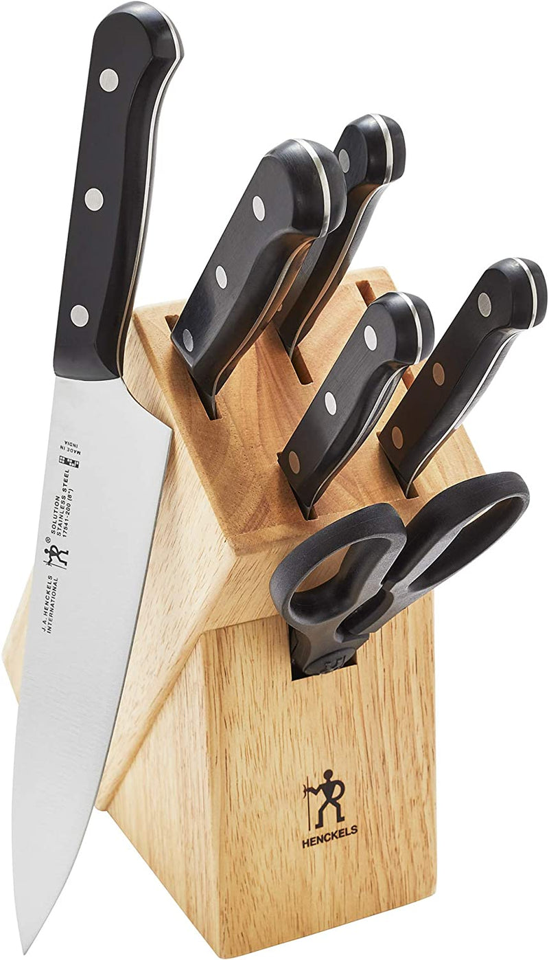 HENCKELS Solution Razor-Sharp 7-Pc Knife Set, German Engineered Informed by 100+ Years of Mastery, Chefs Knife Home & Garden > Kitchen & Dining > Kitchen Tools & Utensils > Kitchen Knives Henckels   