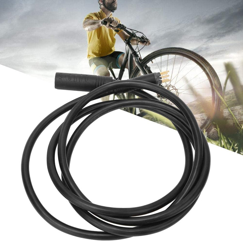 Keen so Ebike Motor Extension Cable,9 Pin Waterproof Bike Cable for Electric Bike Female to Male Wire Ebike Accessory(1.51300Mm)