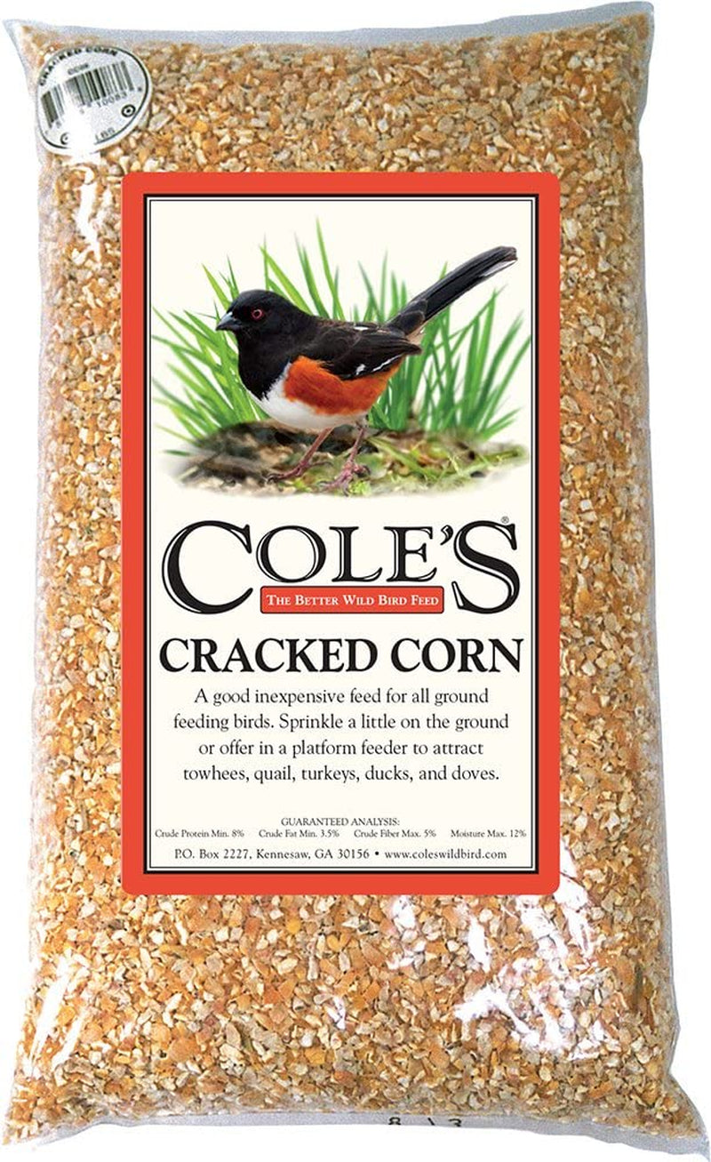 Cole'S CC05 Cracked Corn Bird Food, 5-Pound Animals & Pet Supplies > Pet Supplies > Bird Supplies > Bird Food Cole's Wild Bird Products 3 set 5 lb  