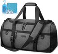 Gym Duffle Bag for Men 40L Waterproof Large Sports Bag with Quick-Drying Towel Travel Duffel Bags with Shoes Compartment and Wet Pocket Weekender Overnight Bag Men Women, Black Home & Garden > Household Supplies > Storage & Organization Lubardy grey 40L 