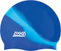Zoggs Adult Swimming Caps, Comfortable Adult Swimming Hat, Non-Slip Lining Adult Swimming Hat, Shaped Swimming Cap, Chlorine Beating Zoggs Swim Cap (One Size) Sporting Goods > Outdoor Recreation > Boating & Water Sports > Swimming > Swim Caps Zoggs Blue/Light Blue  