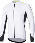 ARSUXEO Men'S Full Zipper Long Sleeves Cycling Jersey Bicycle MTB Bike Shirt 6030