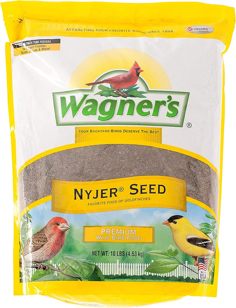 Wagner'S 62053 Nyjer Seed Wild Bird Food, 20-Pound Bag Animals & Pet Supplies > Pet Supplies > Bird Supplies > Bird Food Wagner's Bird Food 10-Pound Bag 