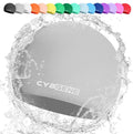 Cybgene Silicone Swim Cap, Unisex Swimming Cap for Women and Men, Comfortable Bathing Cap Ideal for Short Medium Long Hair Sporting Goods > Outdoor Recreation > Boating & Water Sports > Swimming > Swim Caps CybGene American Silver Large (Suggest>10 years) 