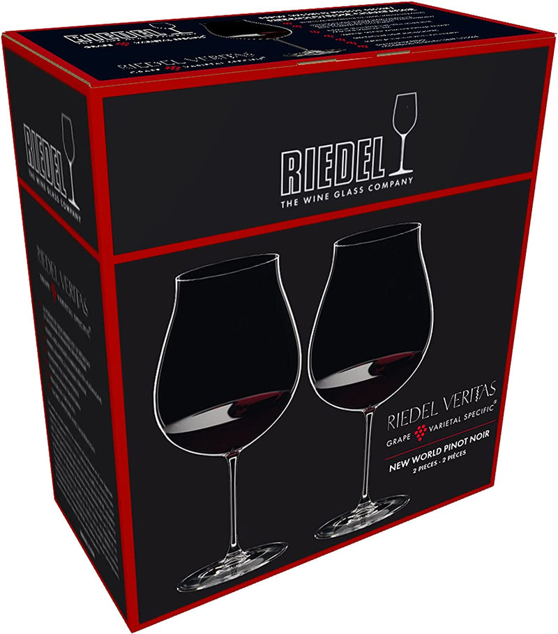 Riedel Veritas Pinot Noir Glass, 2 Count (Pack of 1), Clear Home & Garden > Kitchen & Dining > Tableware > Drinkware Crystal of America   